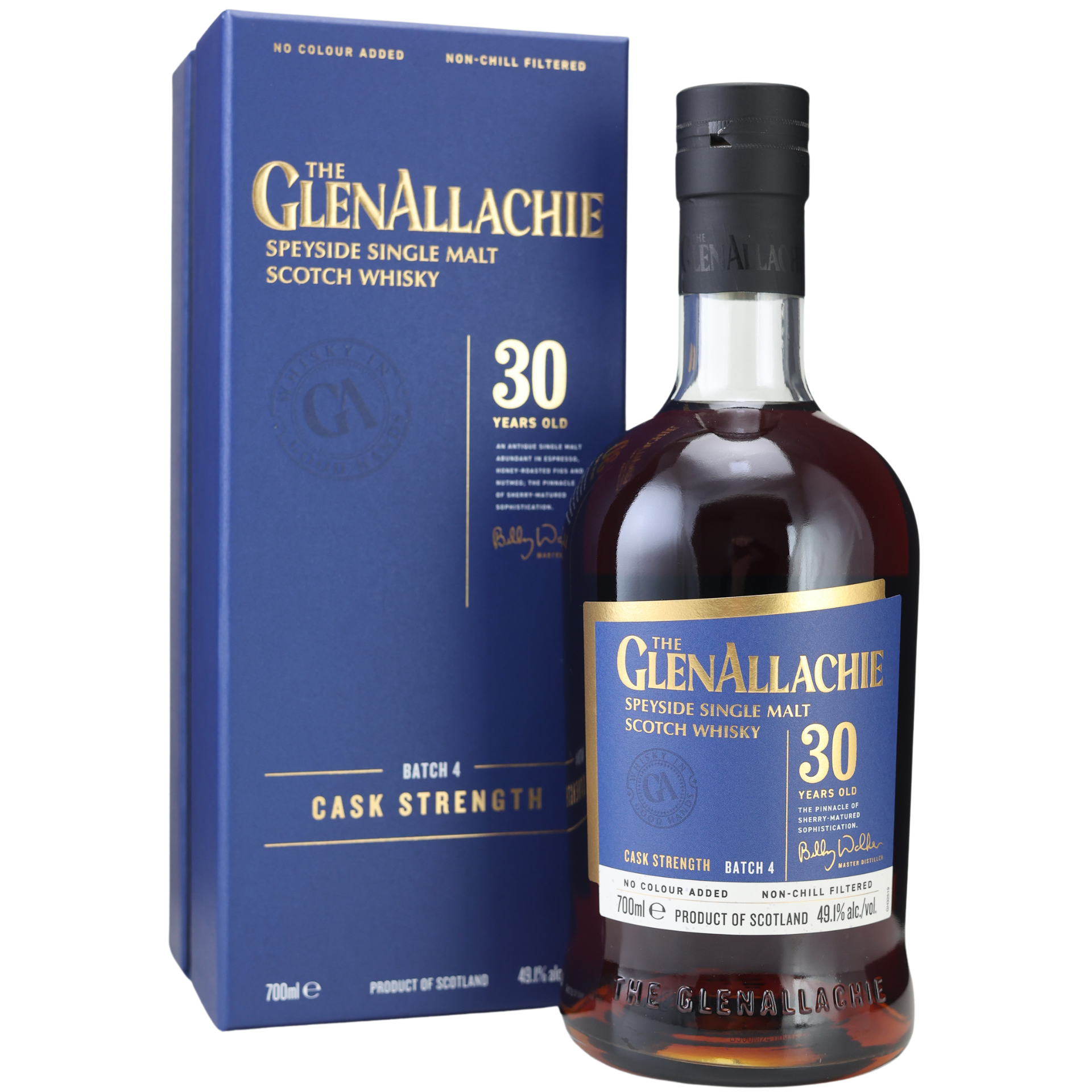 Glenallachie 30 Jahre Speyside Single Malt Whisky Batch 4 49,1% 0,7l
