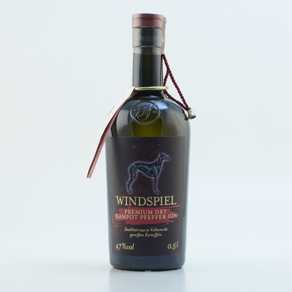 Windspiel Premium Dry Kampot Pfeffer Gin 47% 0,5l