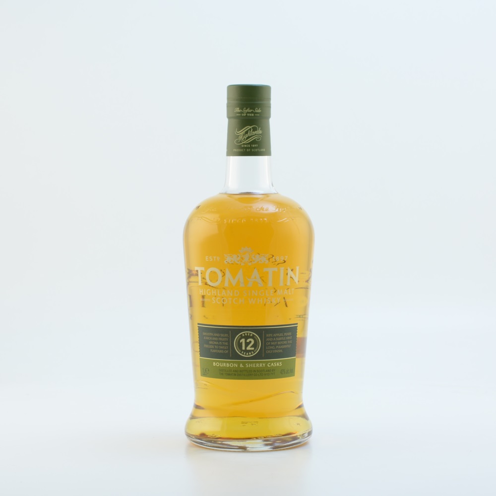 Tomatin 12 Jahre Highland Single Malt Whisky 43% 0,7l