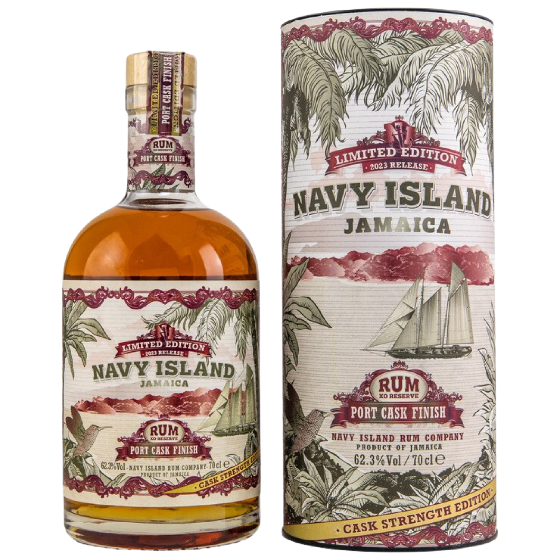 Navy Island Port Cask Finish Rum Cask Strength 62,3% 0,7l