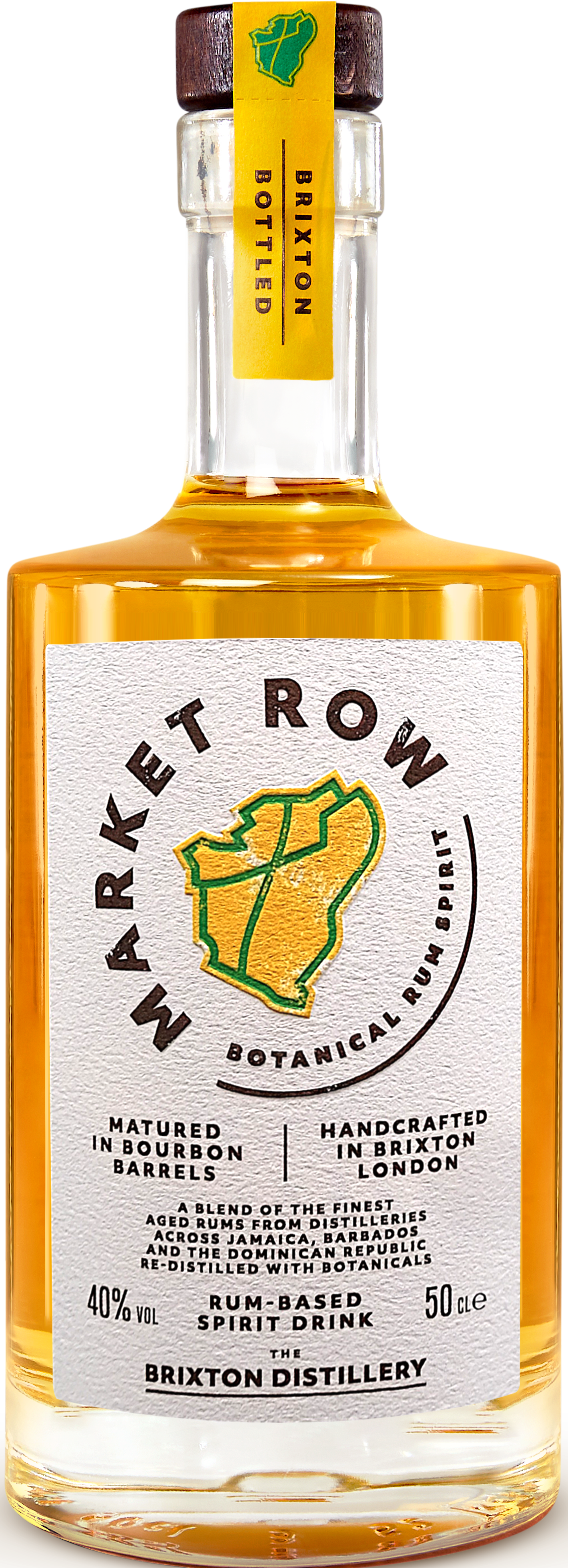 Market Row Botanical Rum Spirit (Rum-Basis) 40% 0,5l