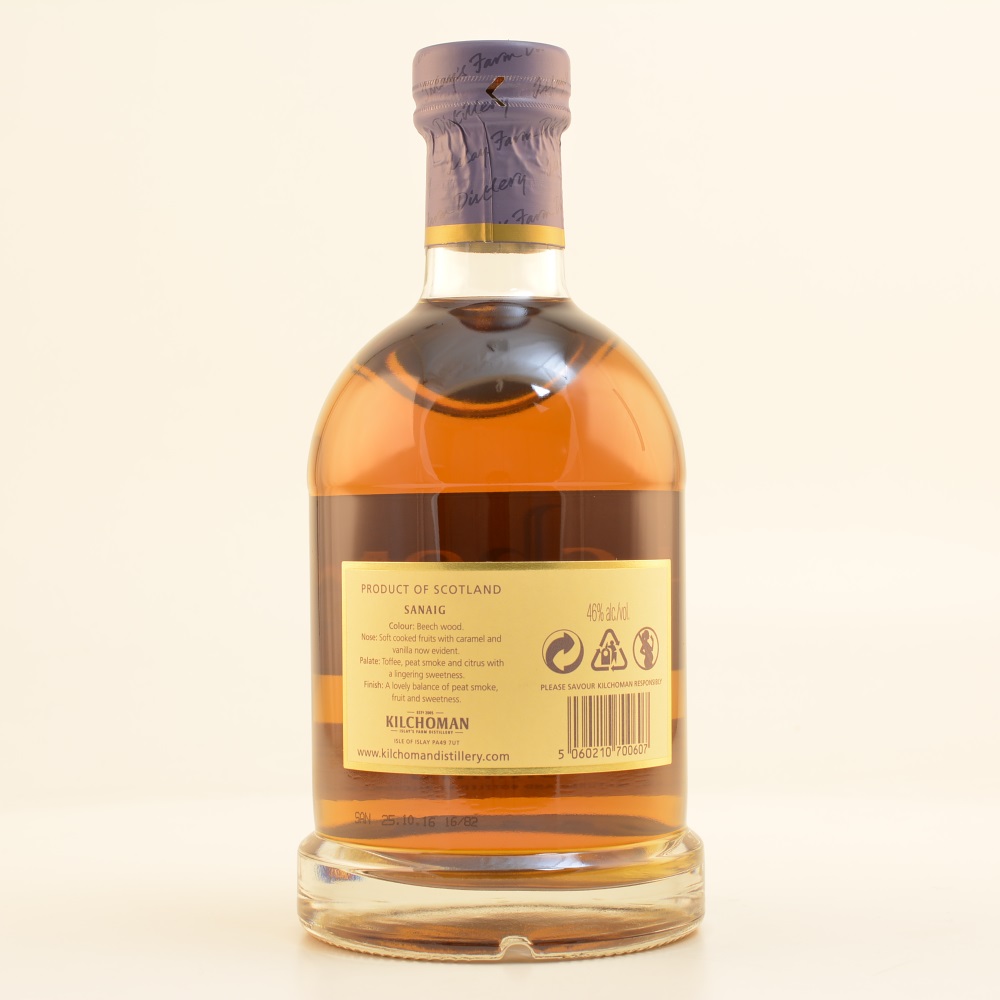 Kilchoman Sanaig Islay Whisky 46% 0,7l