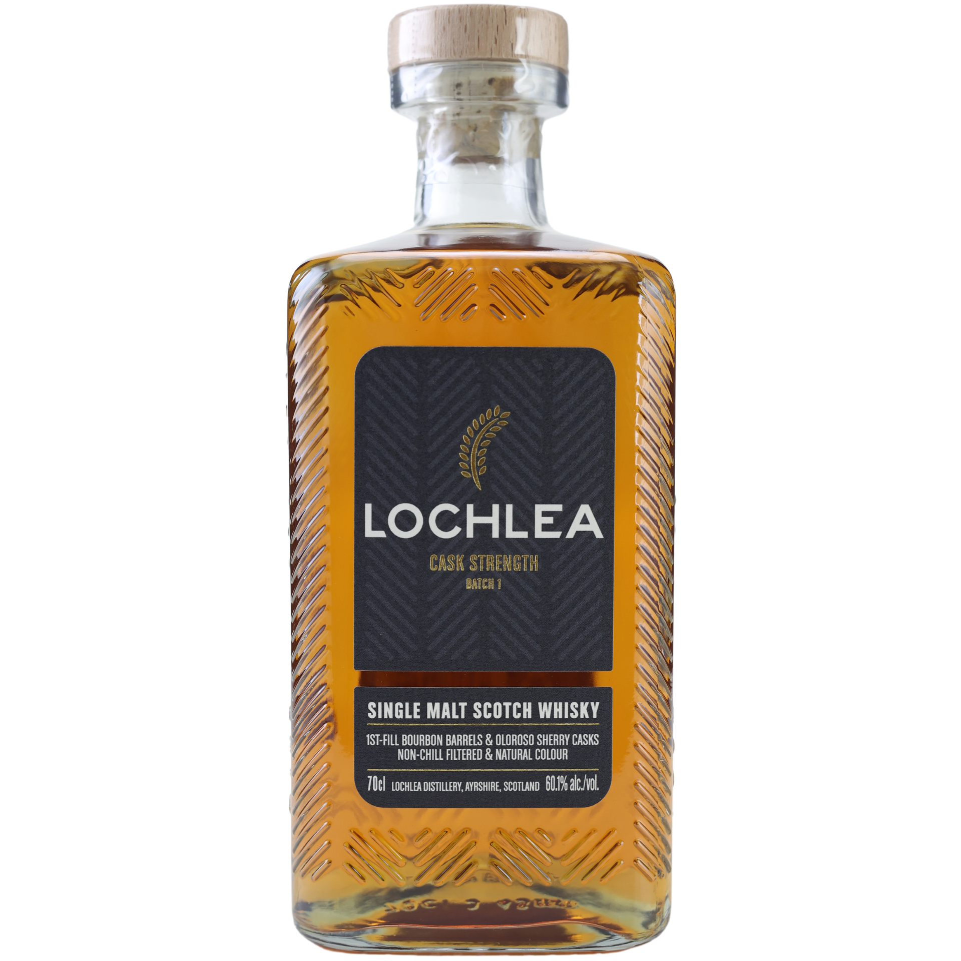 Lochlea Cask Strength Batch #1 Single Malt Whisky 60,1% 0,7l