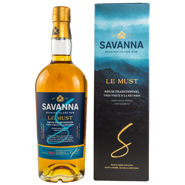 Savanna Rhum Vieux Traditionnel Le Must 45% 0,7l
