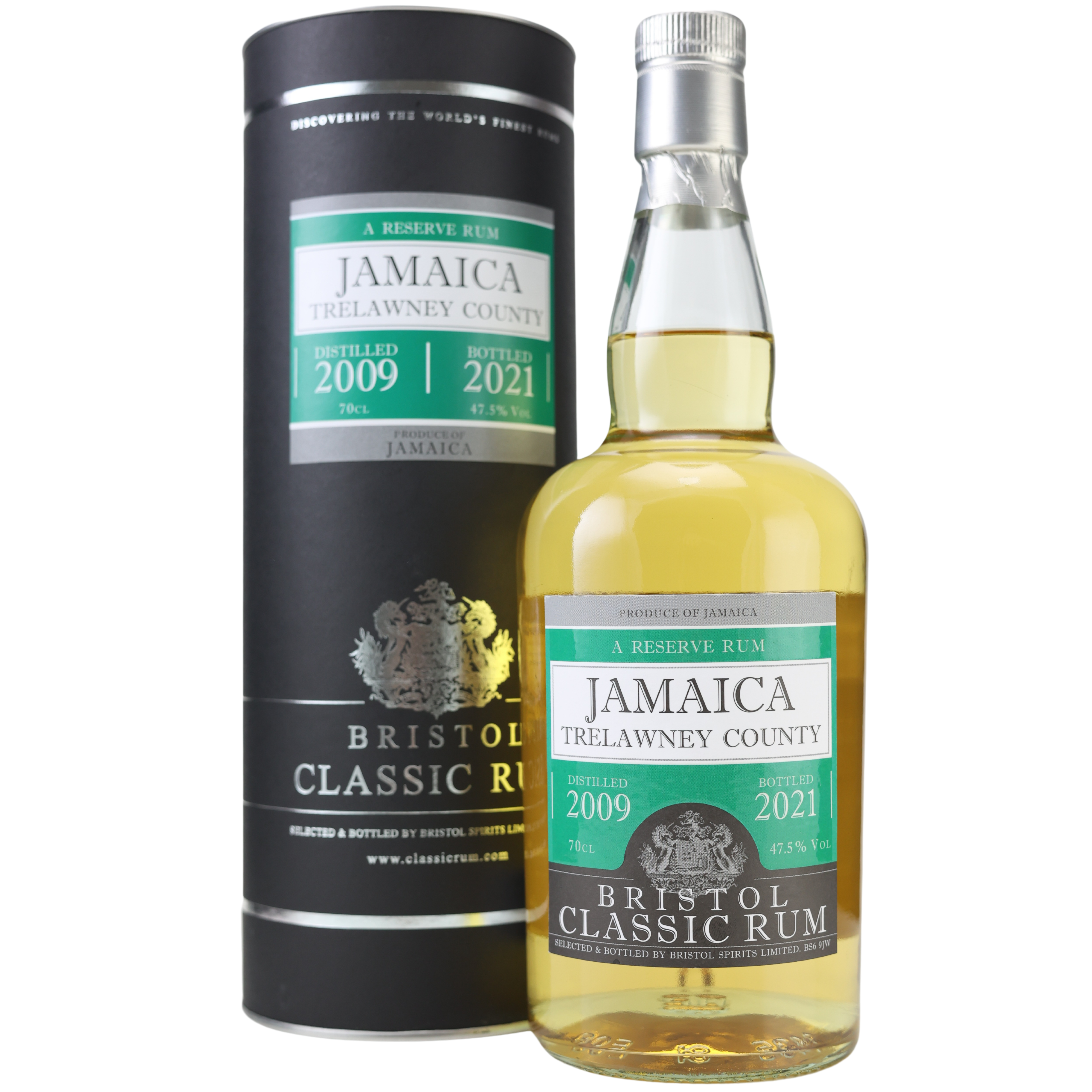 Bristol Jamaica Trelawny County Rum 2009/2021 47,5% 0,7l