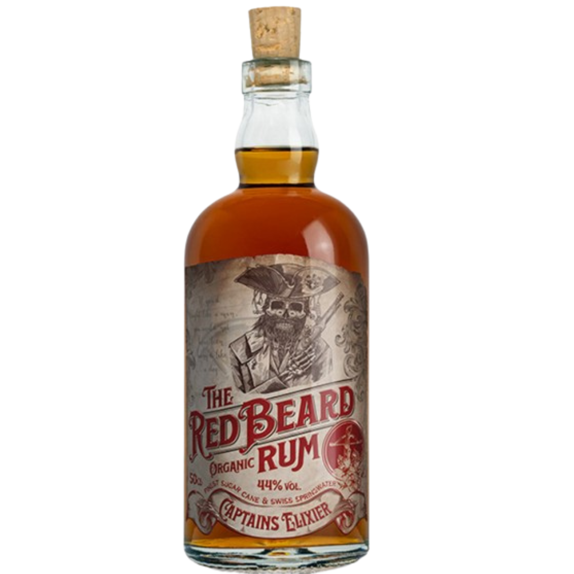 Langatun Red Beard Captains Elixier Rum 44% 0,5l