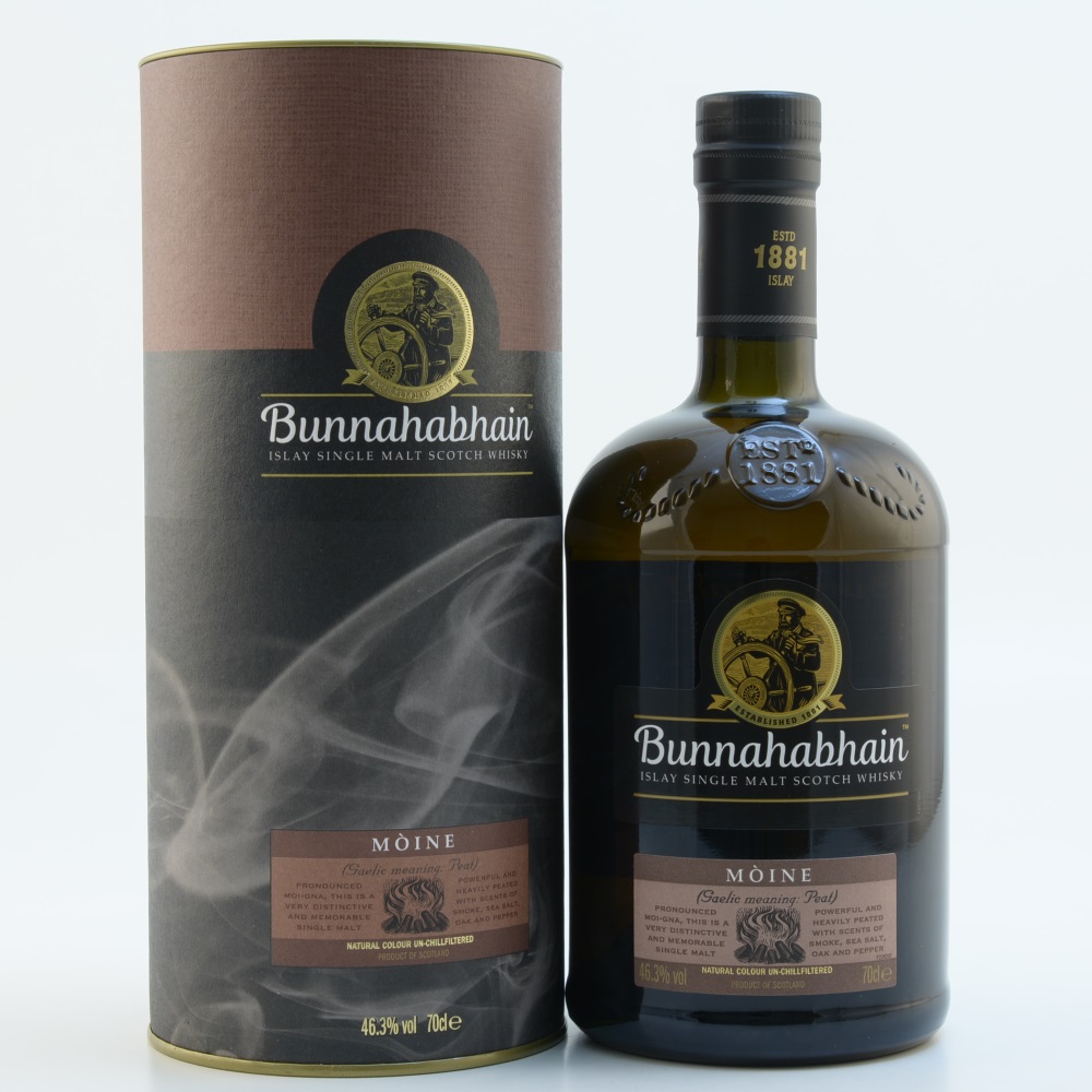 Bunnahabhain Moine Islay Single Malt Scotch Whisky 46,3% 0,7l