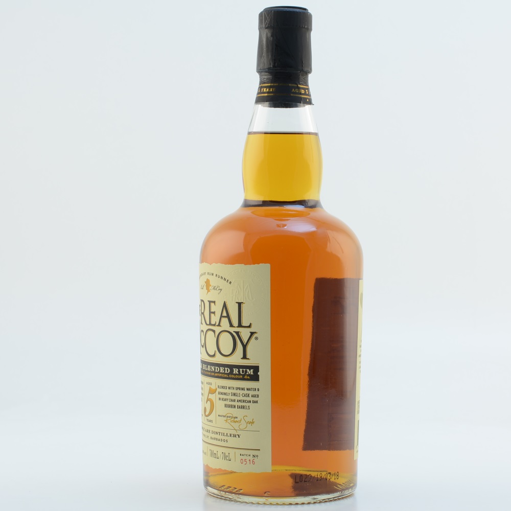 The Real McCoy Rum 5 Jahre 40% 0,7l