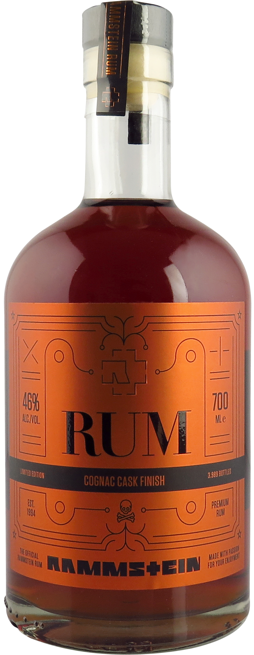 Rammstein Limited Edition 2022 Sauternes Cask Finish Rum 46% 0,7l