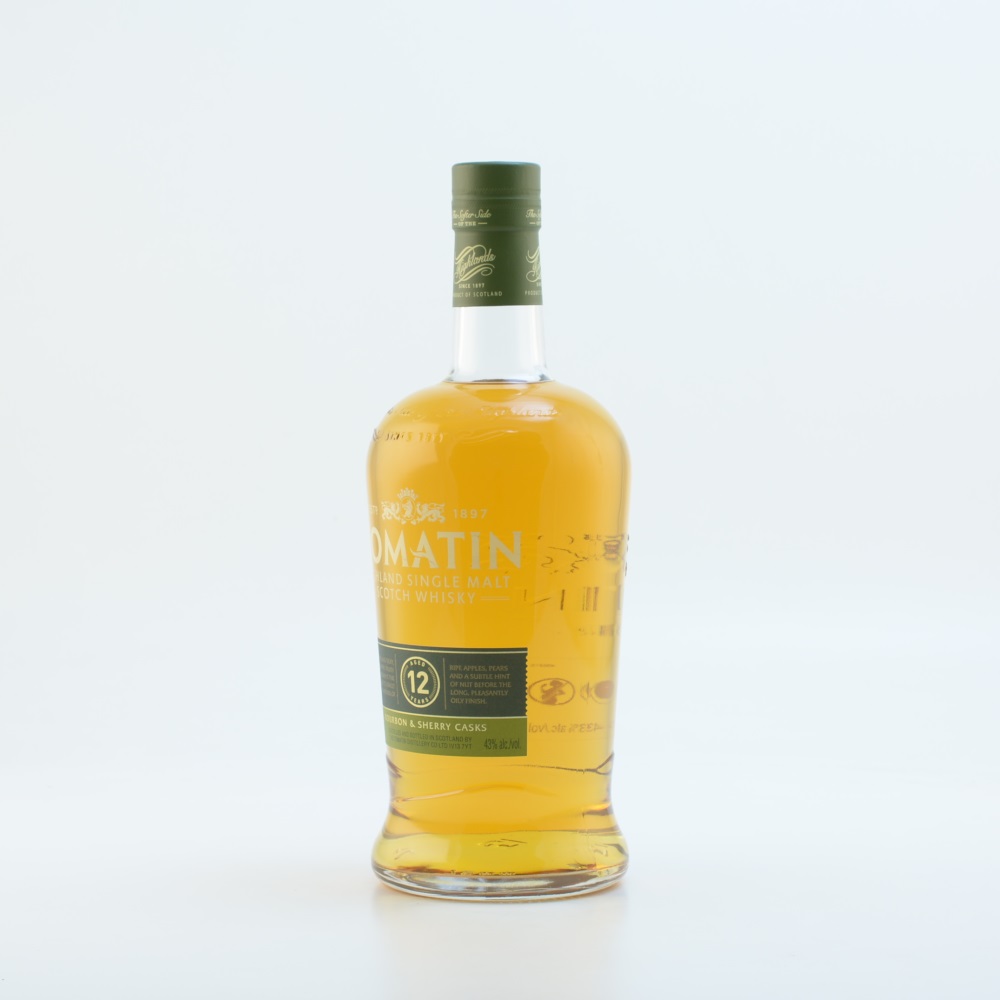 Tomatin 12 Jahre Highland Single Malt Whisky 43% 0,7l
