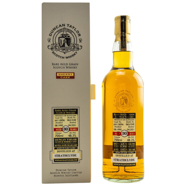 Duncan Taylor Rare Auld Single Grain Strathclyde 1990/2021 Whisky 48,3% 0,7l