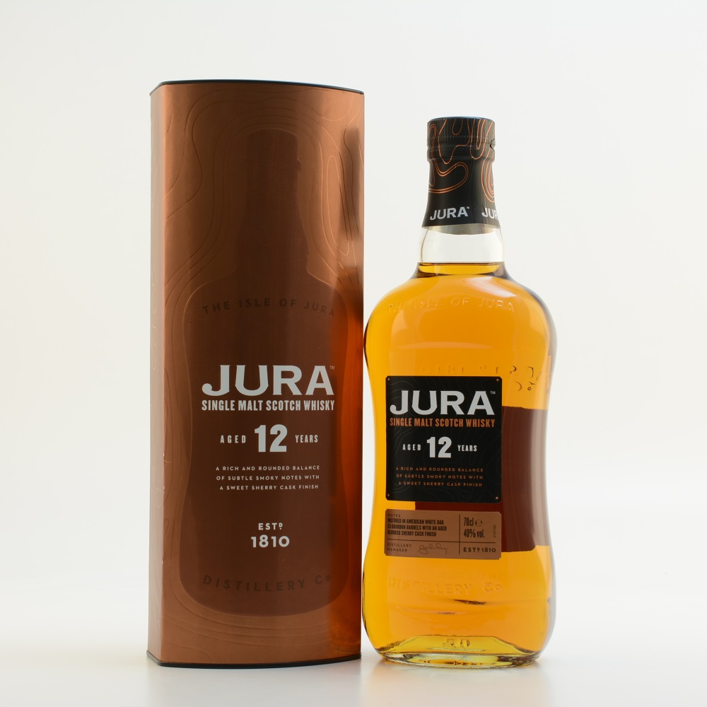 Isle of Jura 12 Jahre Single Malt Scotch Whisky 40% 0,7l
