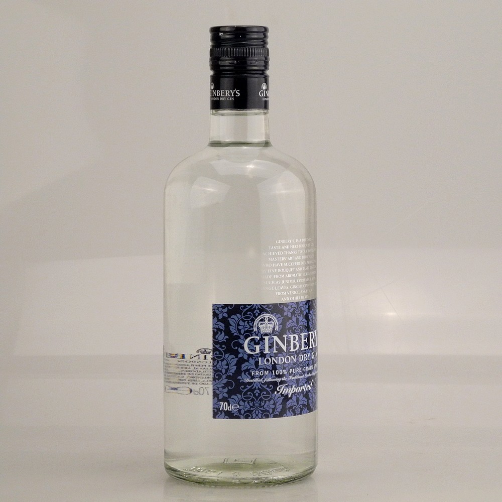 Ginbery´s Gin London Dry Gin 37,5% 0,7l