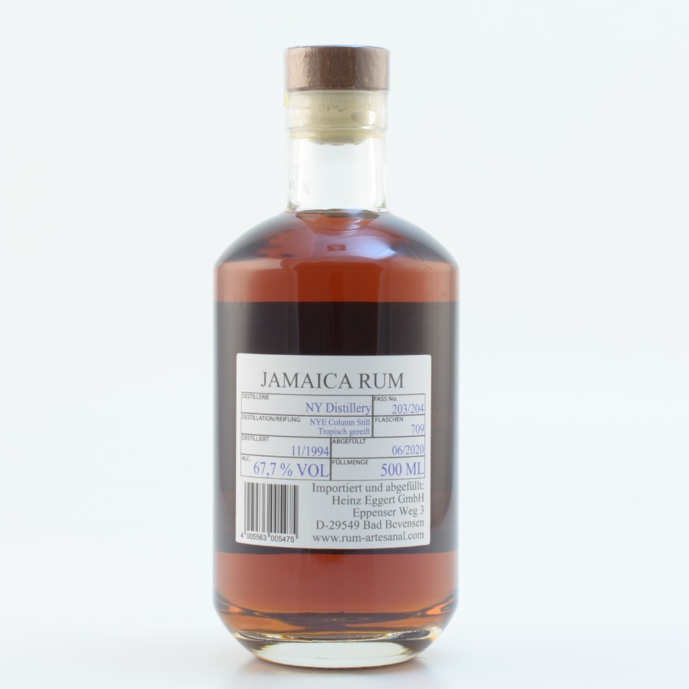 Rum Artesanal Jamaica New Yarmouth 1994/2020 Rum 67,7% 0,5l