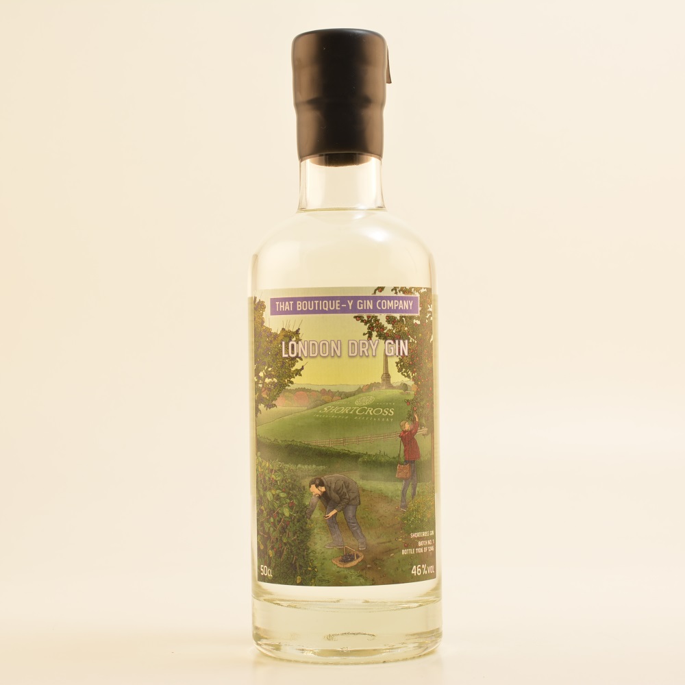 TBGC Shortcross Limited London Dry Gin Batch #1 46% 0,5l