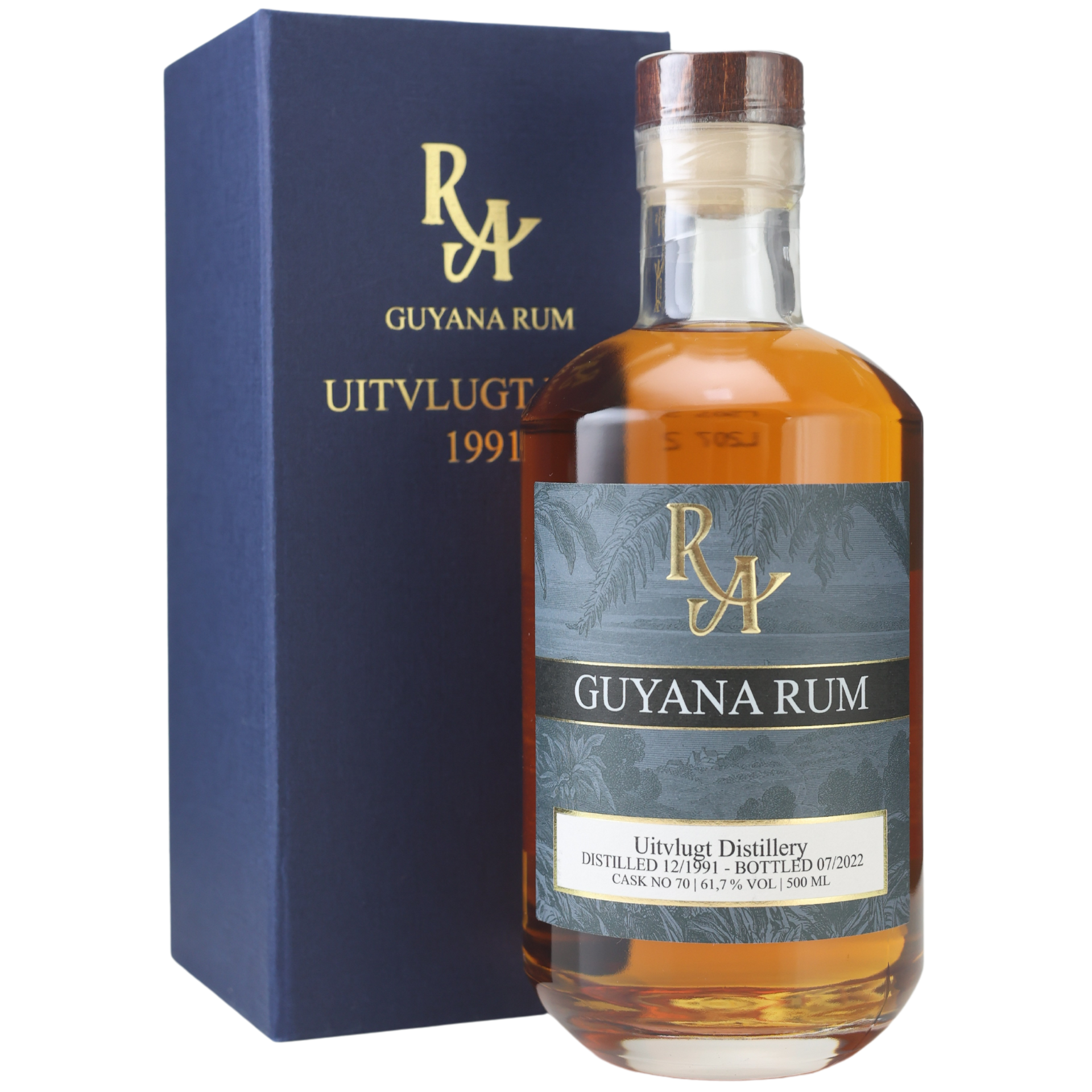 Rum Artesanal Guyana 1991 Single Cask Rum 61,7% 0,5l