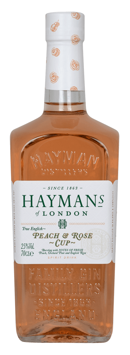 Haymans Peach & Rose Cup (Gin-Basis) 25% 0,7l