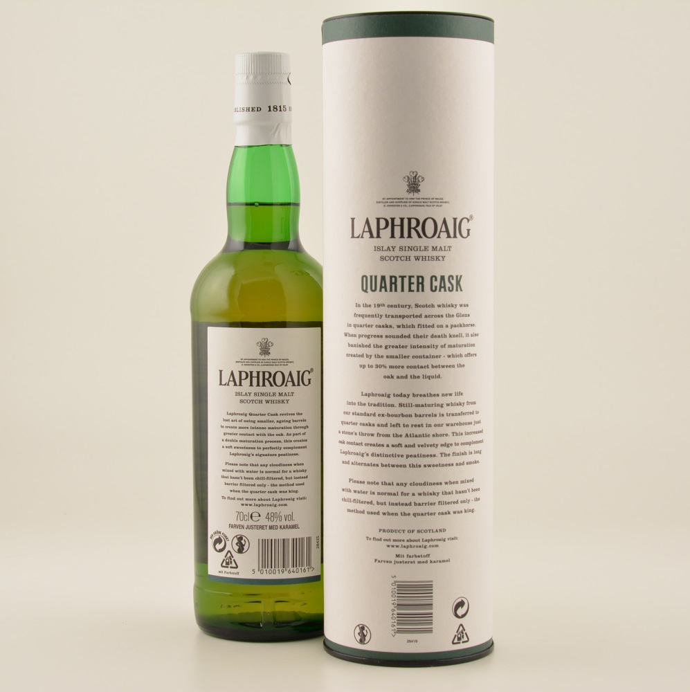 Laphroaig Quarter Cask Islay Whisky 48% 0,7