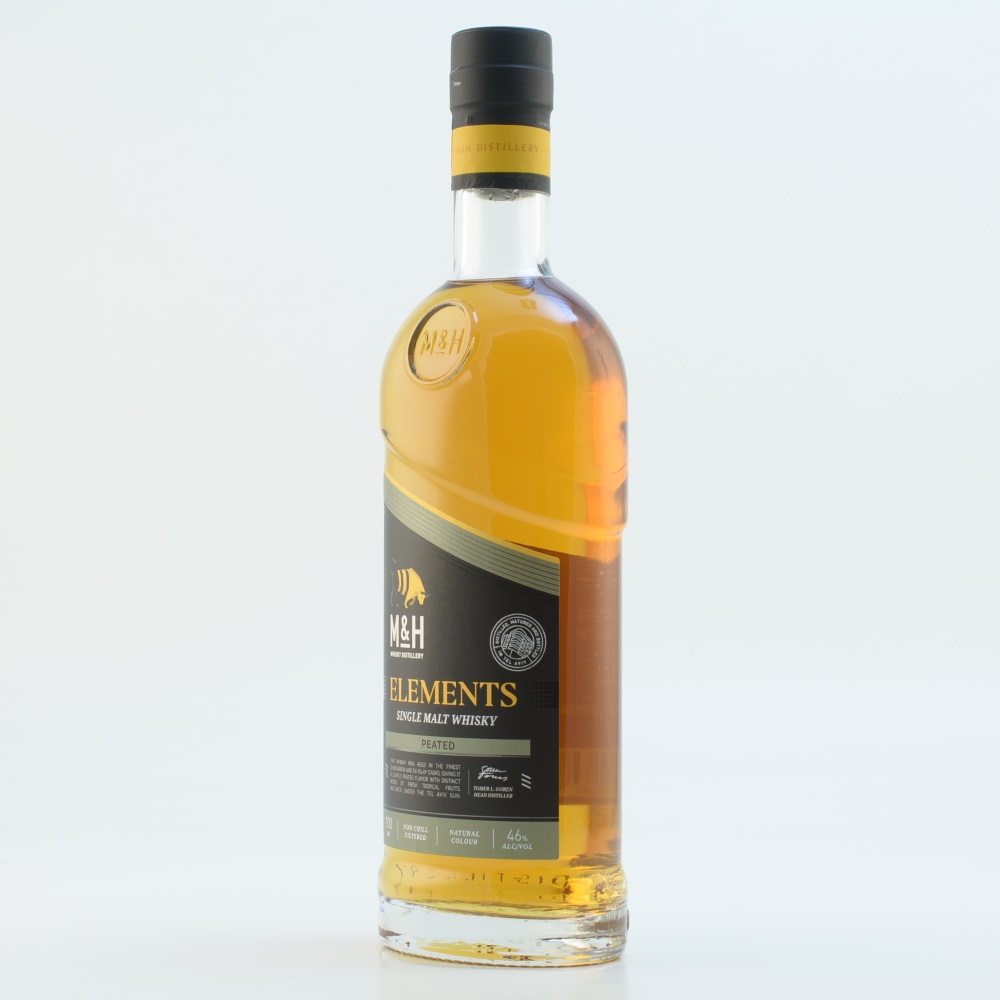 Milk & Honey Elements Peated Single Malt Whisky 46% 0,7l