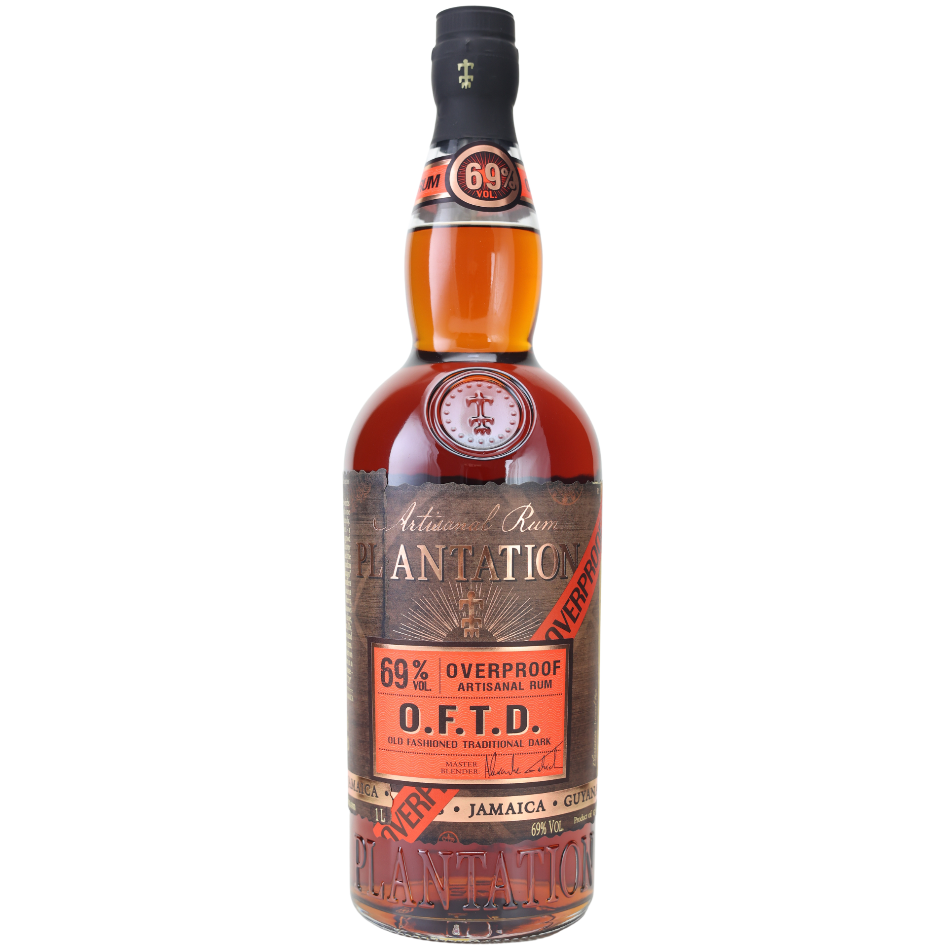 Plantation Rum Overproof O.F.T.D. 69% 1l