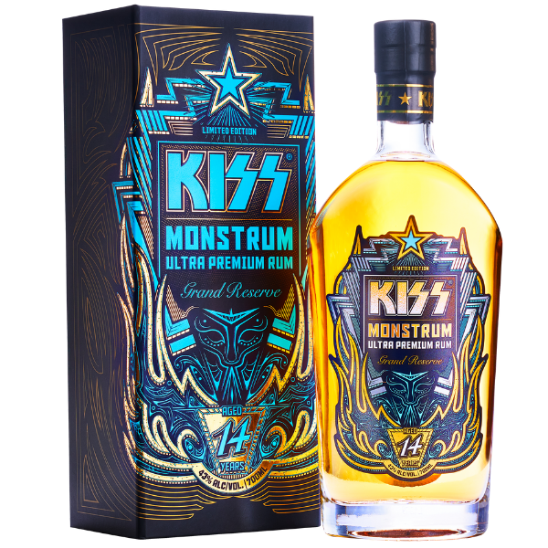 Kiss Monstrum Ultra Premium Grand Reserve Rum 43% 0,7l