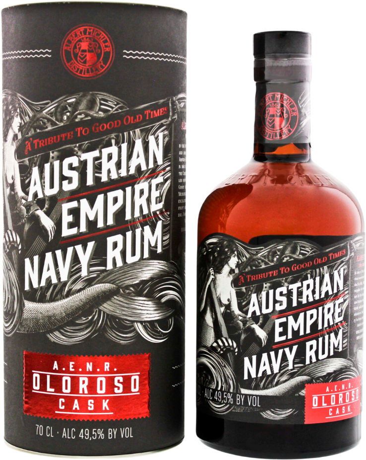 Austrian Empire Navy Reserve Double Cask Oloroso Rum 49,5% 0,7l