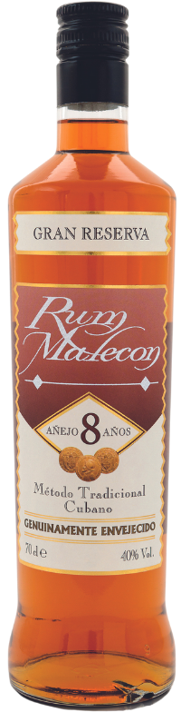 Malecon Rum Gran Reserva 8 Jahre 40% 0,7l