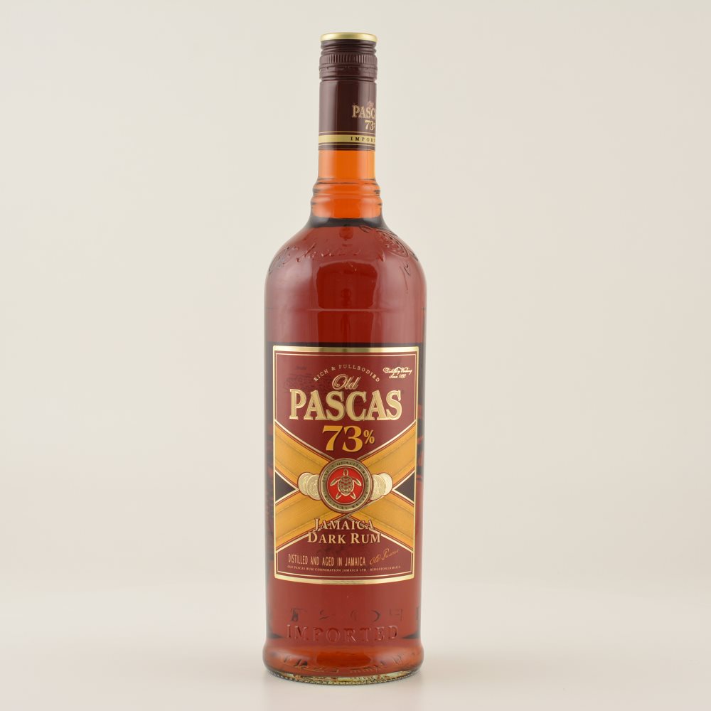 Old Pascas Jamaica Rum Overproof 73% 1,0l