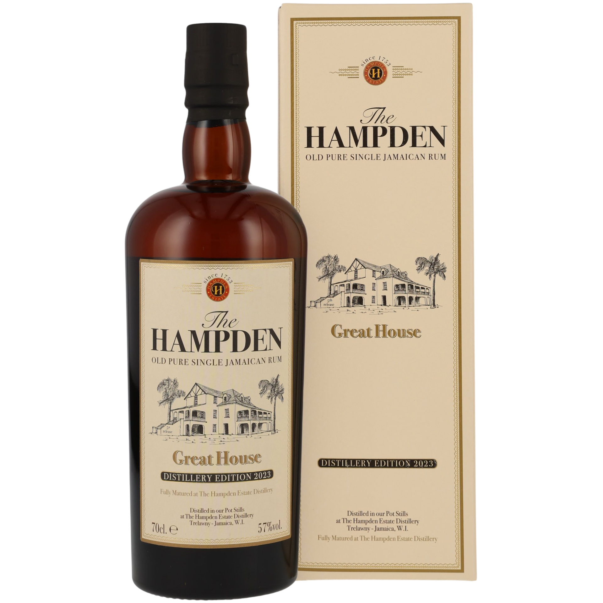 Hampden Great House Distillery Edition 2023 Rum 57% 0,7l