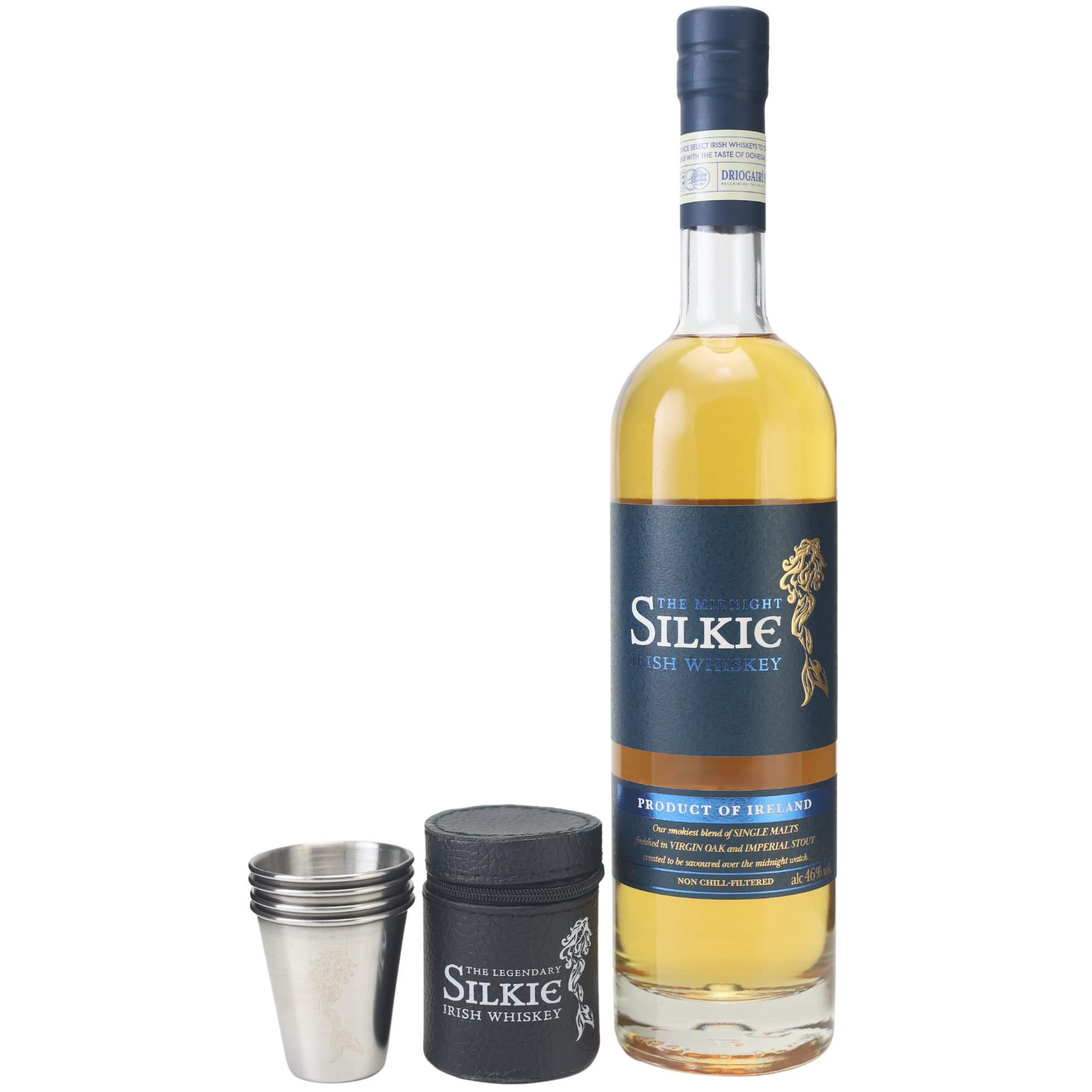 OnPack: The Legendary Midnight Silkie Irish Whisky 46% 0,7l