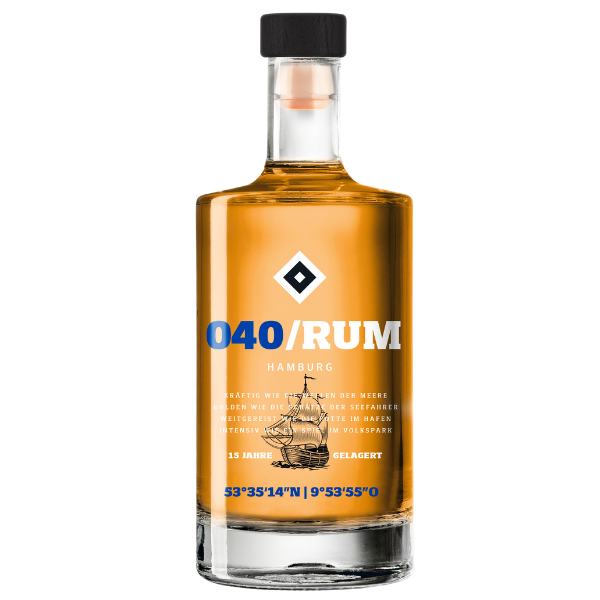 040 Rum - HSV 40% 0,5l