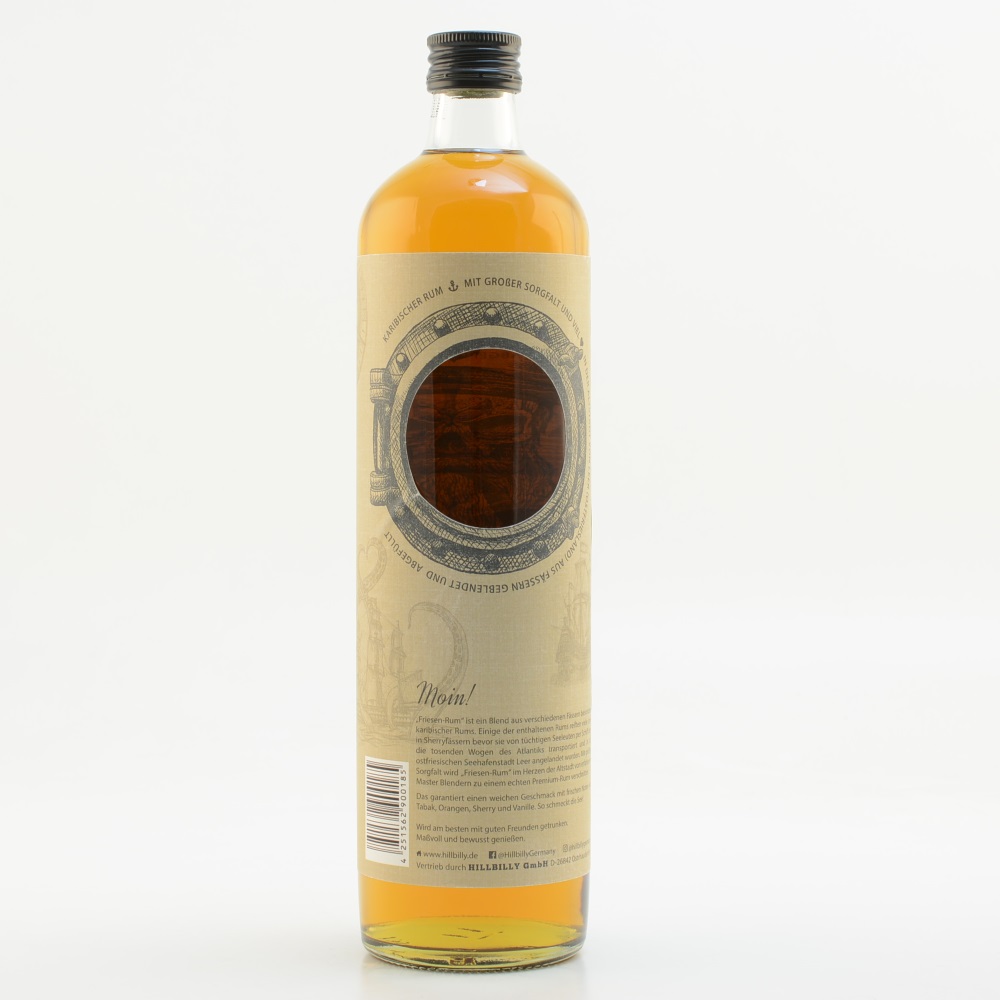 HillBilly Friesen-Rum 40% 0,7l