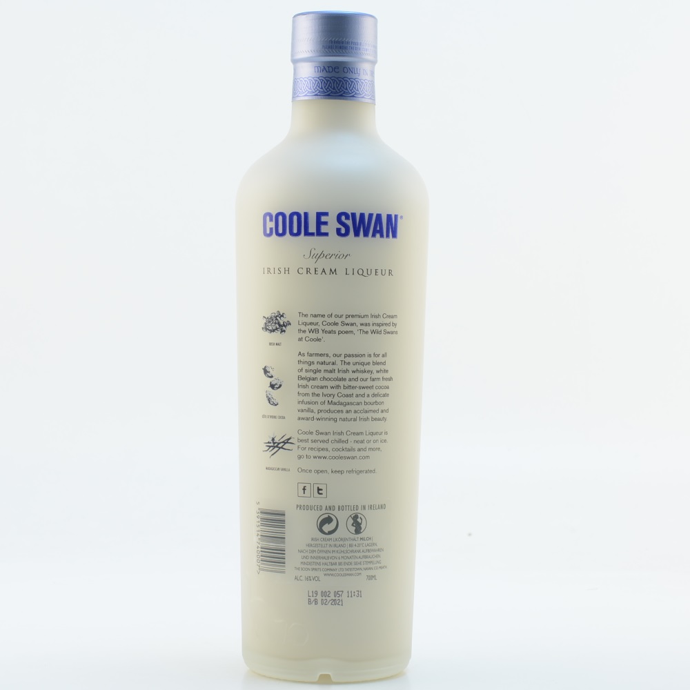 Coole Swan Irish Cream Liqueur 16% 0,7l