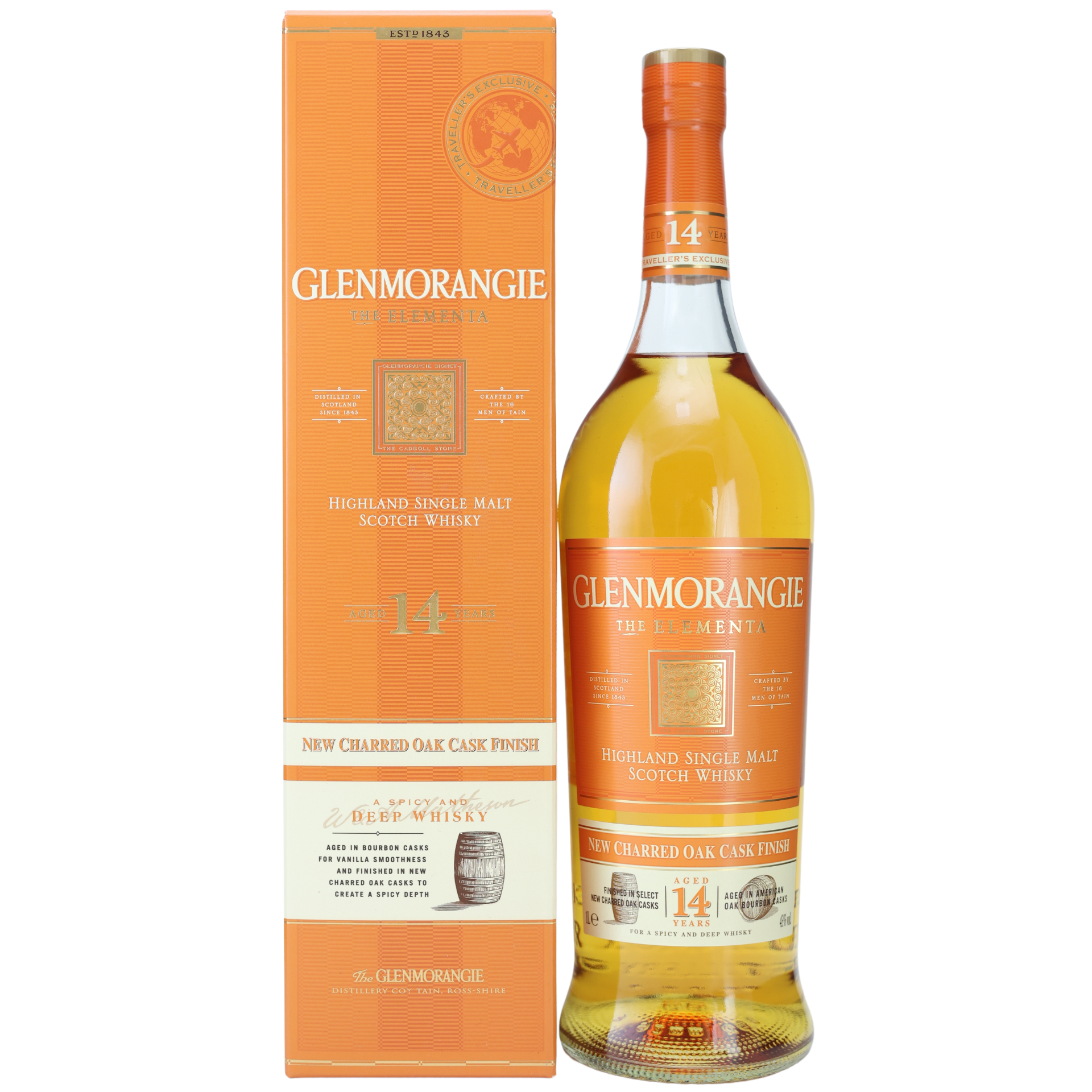 Glenmorangie The Elementa 14 Jahre Highland Whisky 43% 1,0l