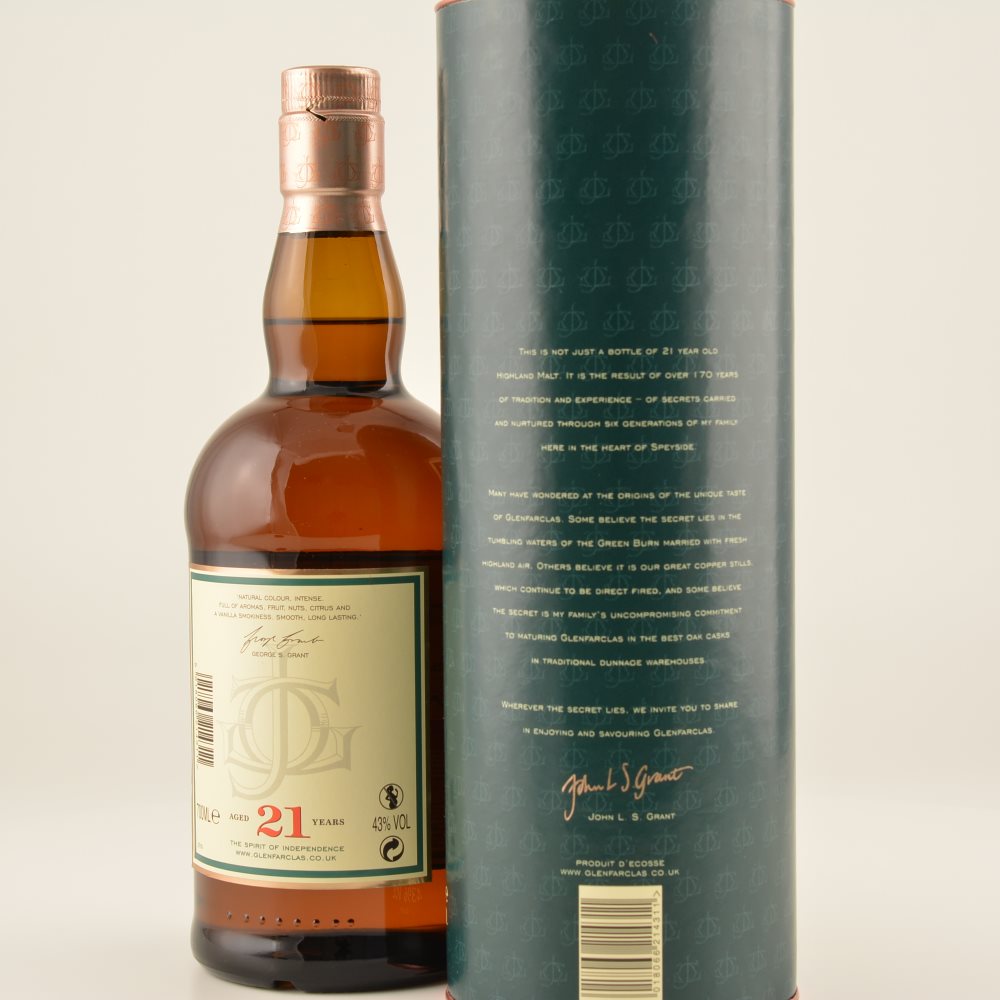 Glenfarclas 21 Jahre Whisky 43% 0,7l