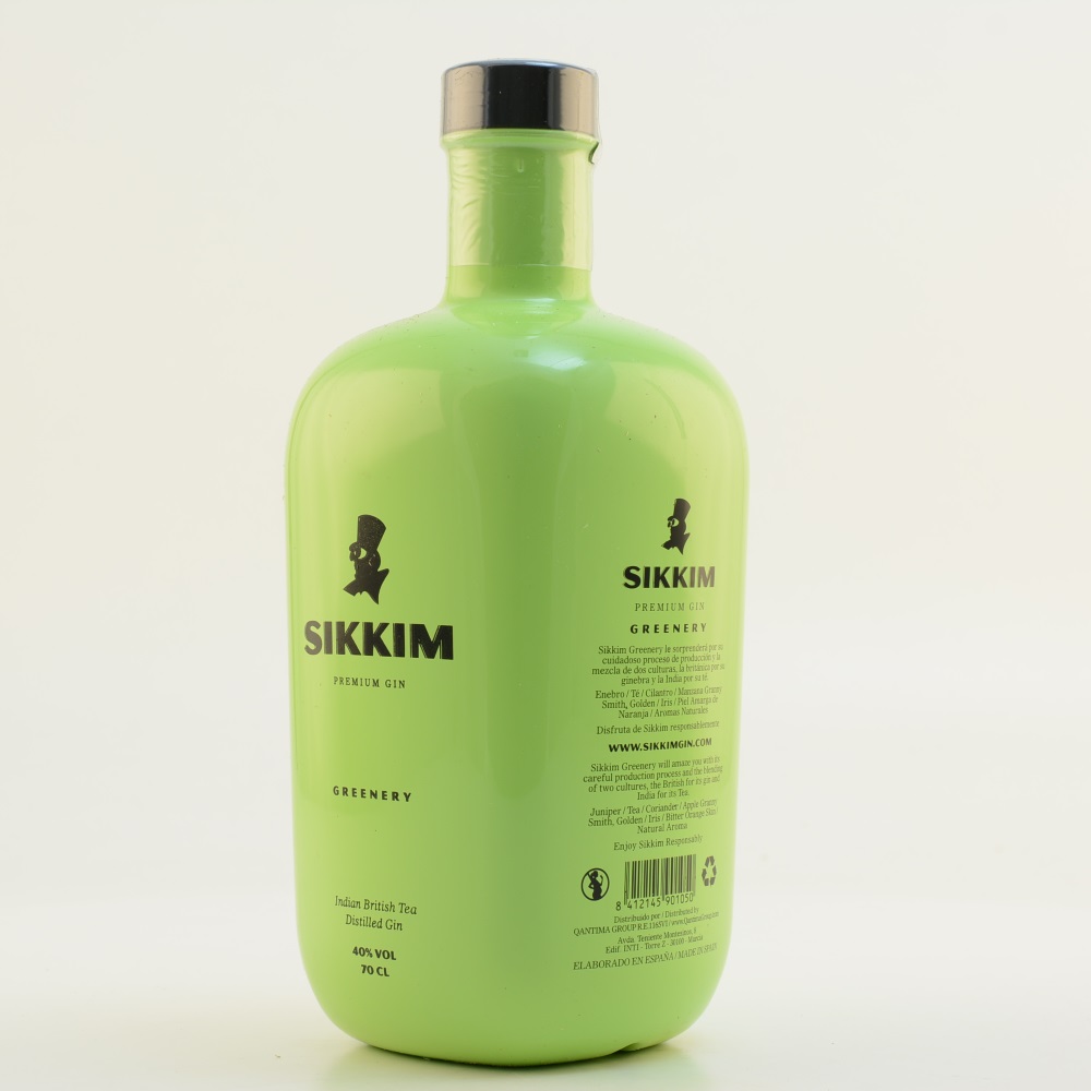 Sikkim Greenery Gin 40% 0,7l