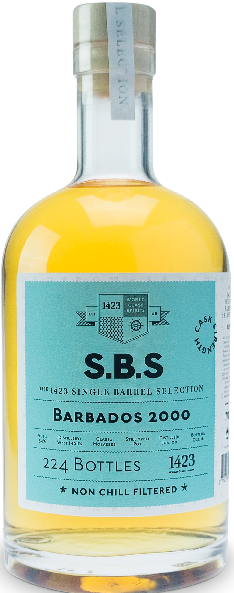 SBS Rum Barbados 2000 53,2% 0,7l