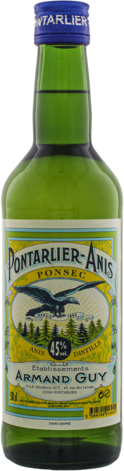 Distillerie Pierre Guy Pontarlier Anis Ponsec 45% 0,5l