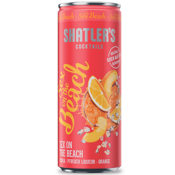 Shatlers Sex on the Beach Cocktail 10,1% 0,25l