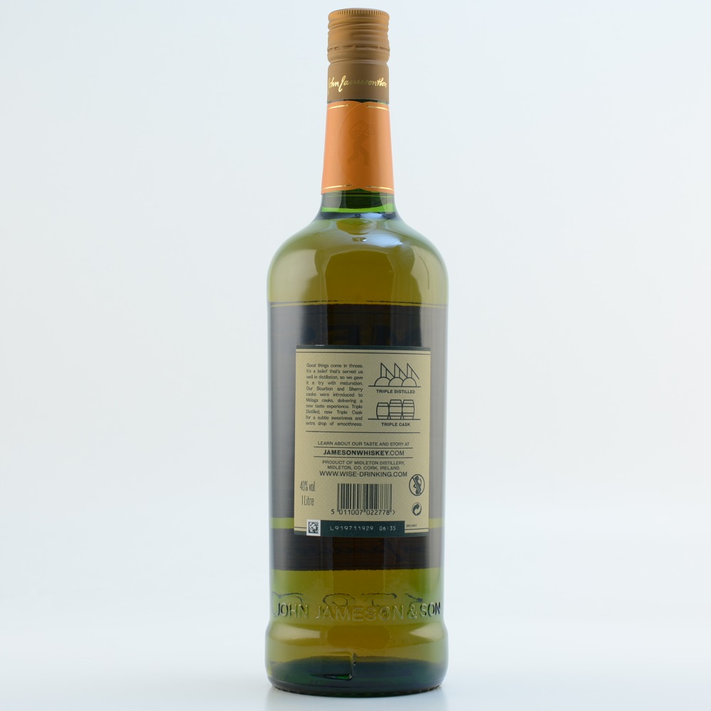 Jameson Triple Triple Irish Whisky 40% 1l