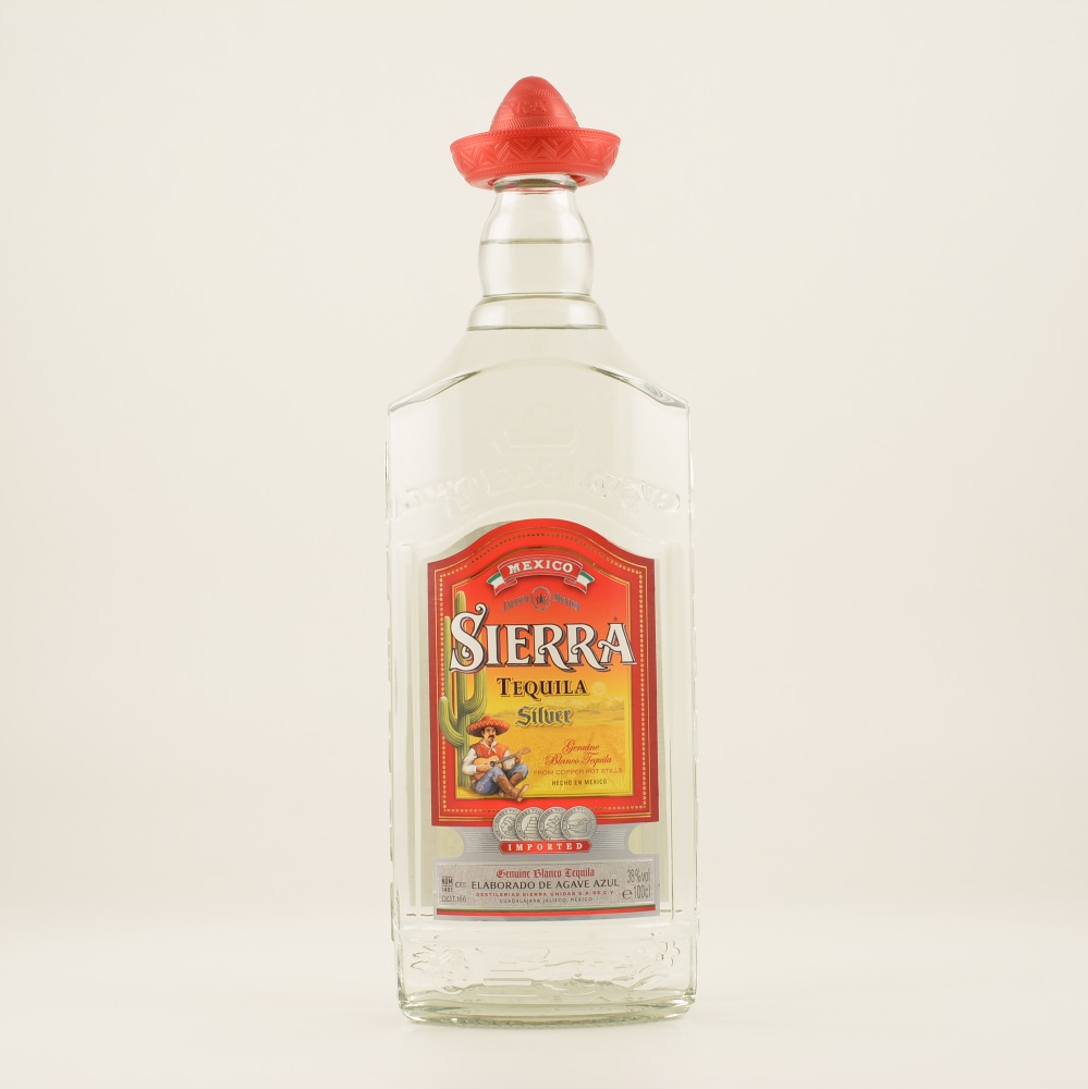 Sierra Tequila Silver 38% 1,0l