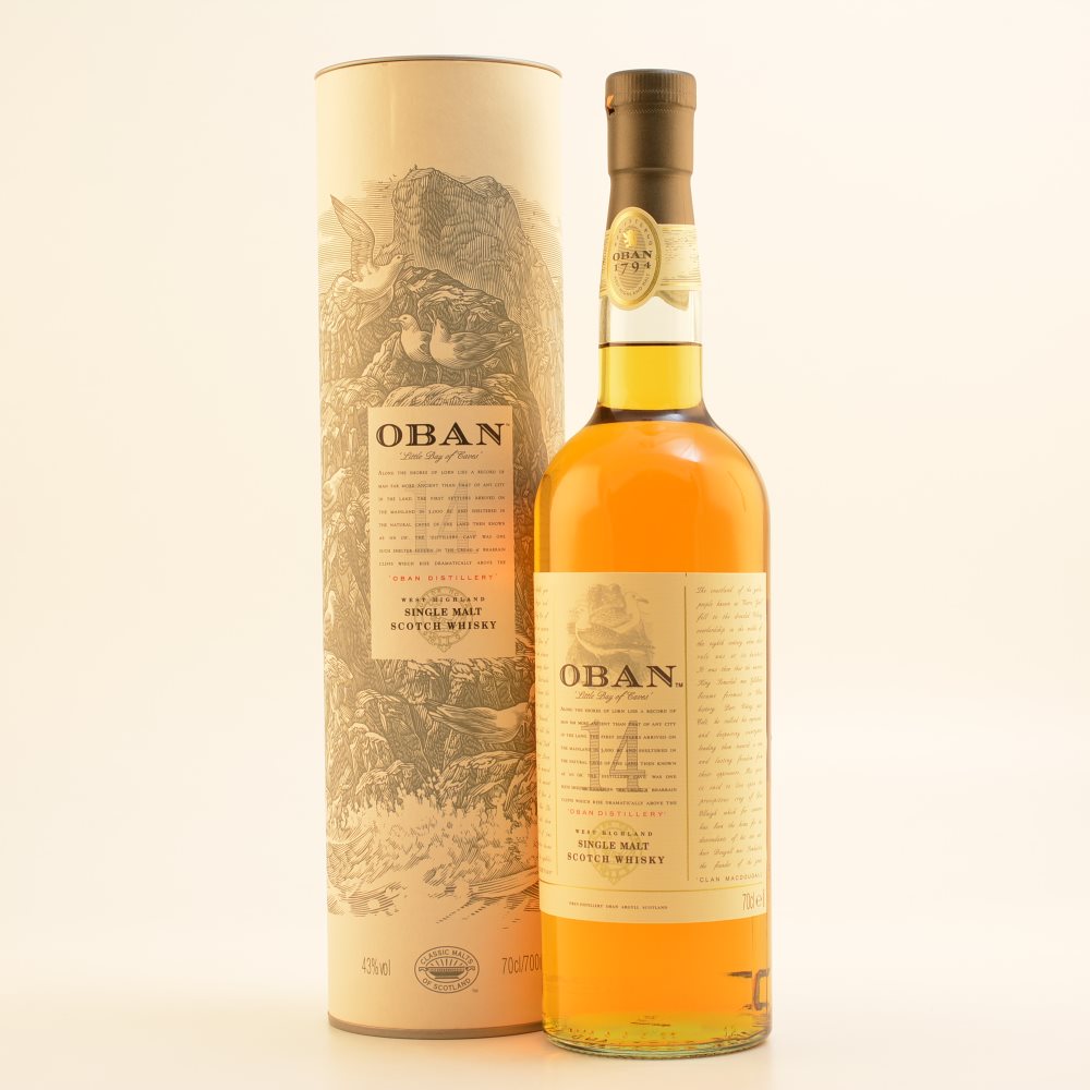 Oban 14 Jahre Highland Whisky 43% 0,7l