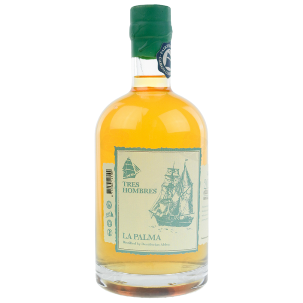 Tres Hombres Edition 036 La Palma Puro Bio Rum 40,4% 0,7l