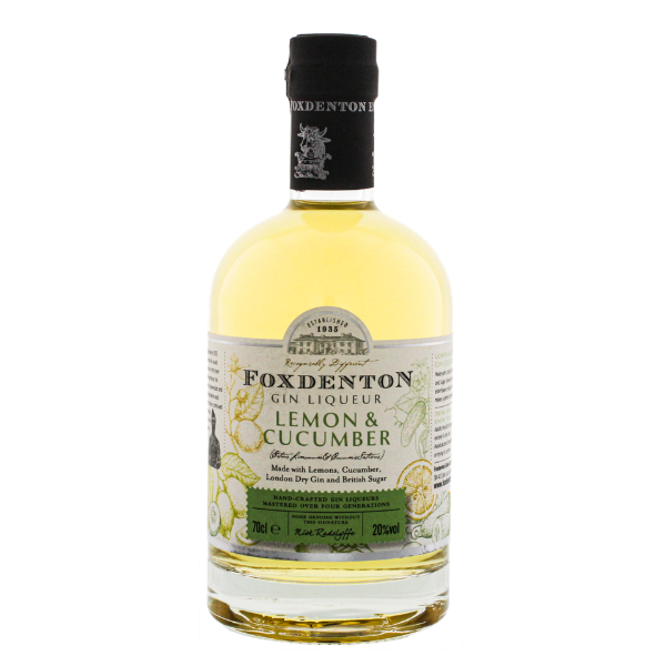 Foxdenton Lemon & Cucumber Gin Likör 20% 0,7l