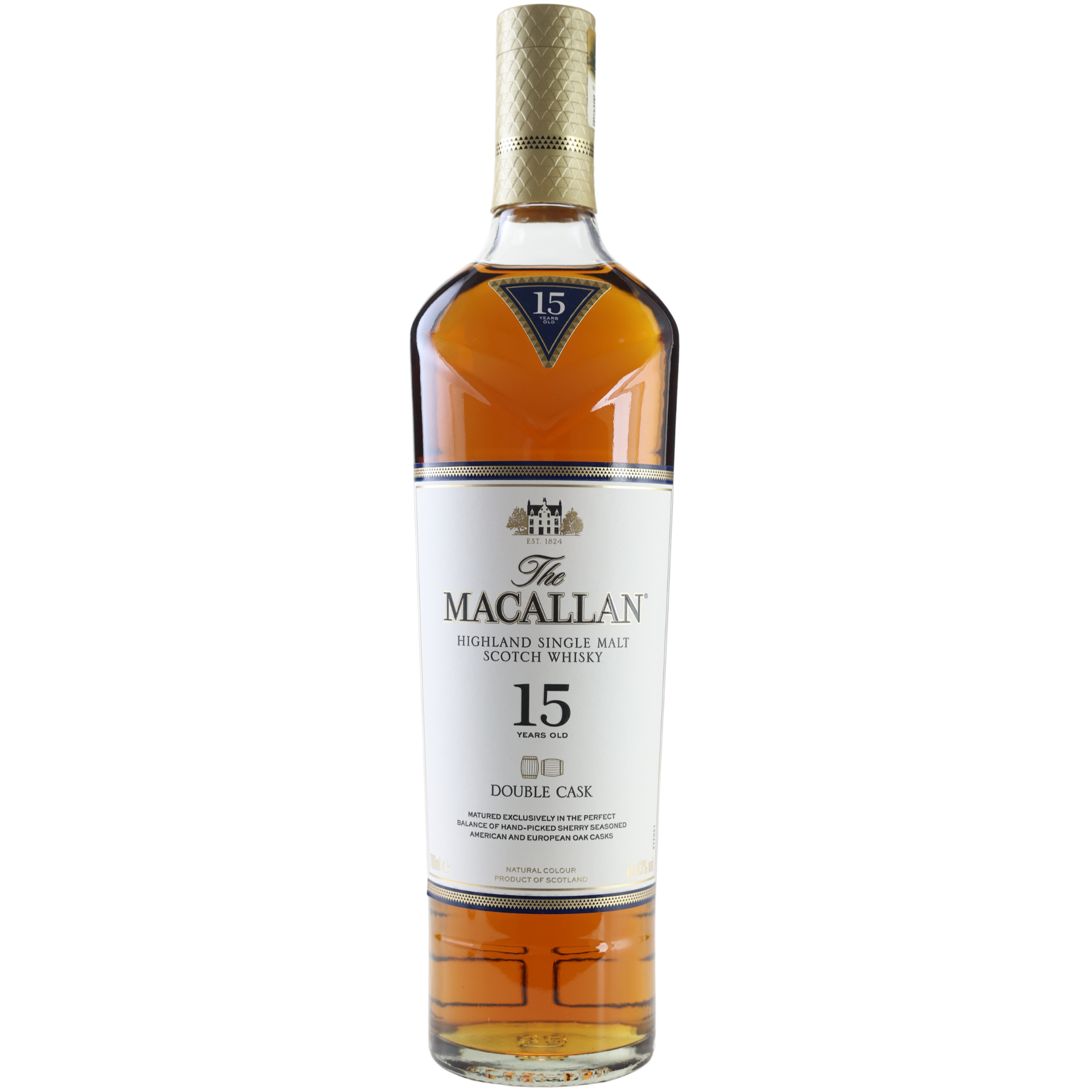 Macallan 15 Jahre Double Cask Whisky 43% 0,7l