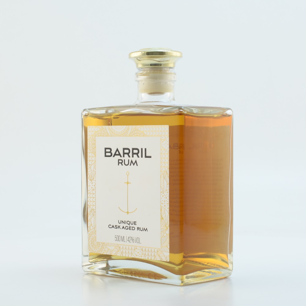 Barril Unique Cask Aged Rum 42% 0,5l