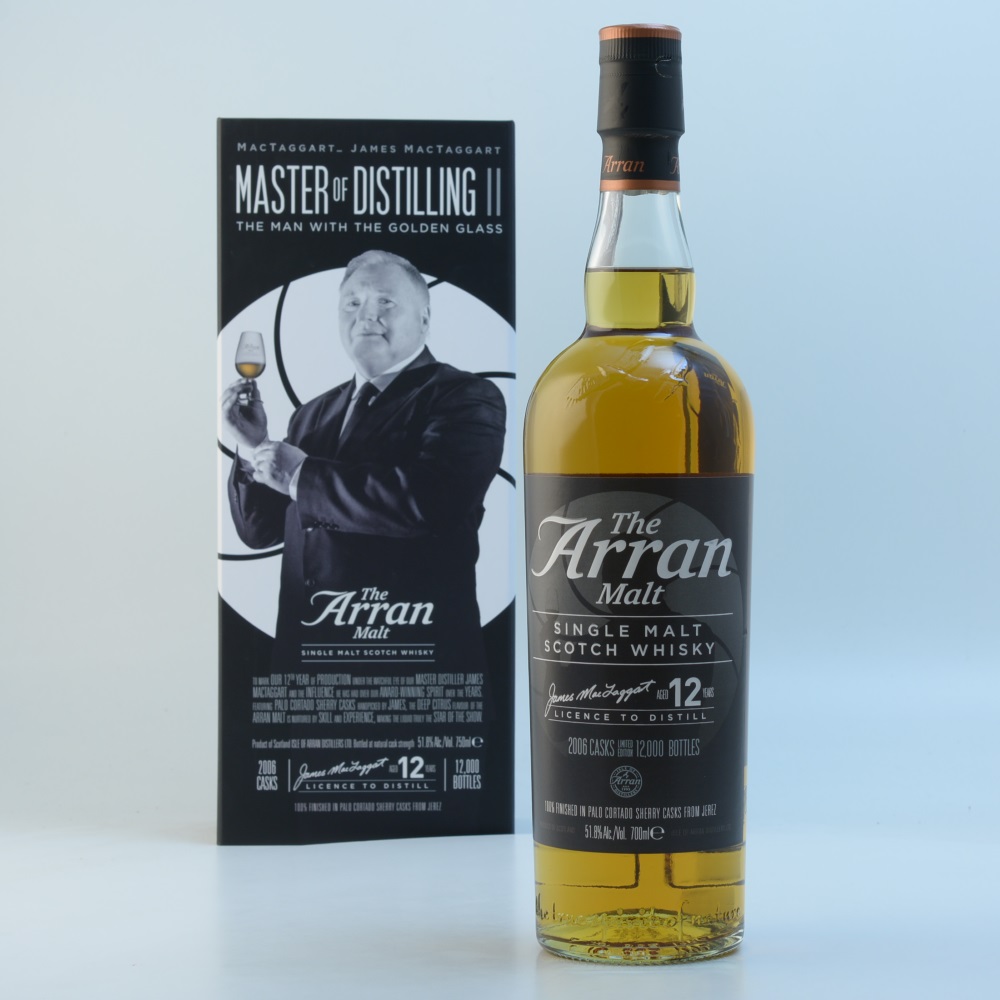 Arran Malt MacTaggart Master of Distilling II Whisky 51,8% 0,7l