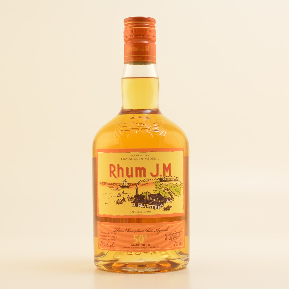 Rhum J.M Gold Agricole Rum 50% 0,7l