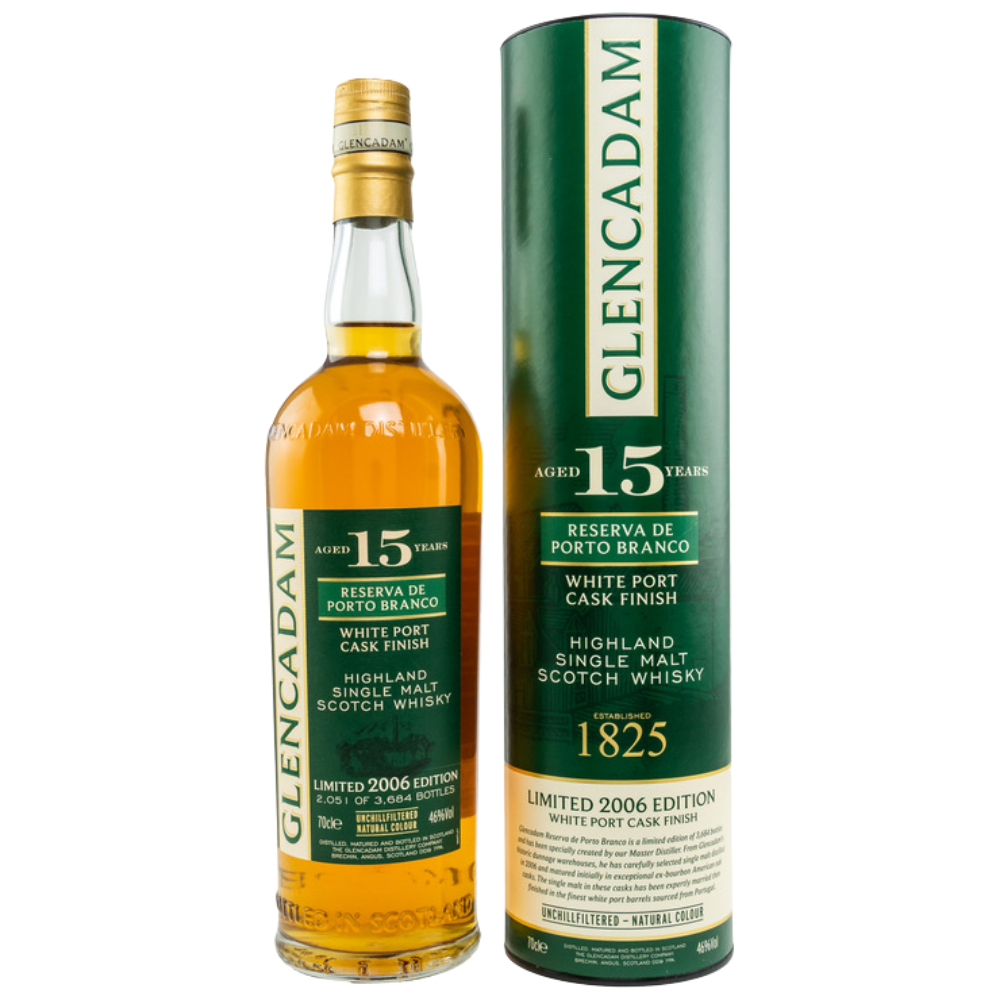 Glencadam 15 Jahre White Port Finish Highland Whisky 46% 0,7l