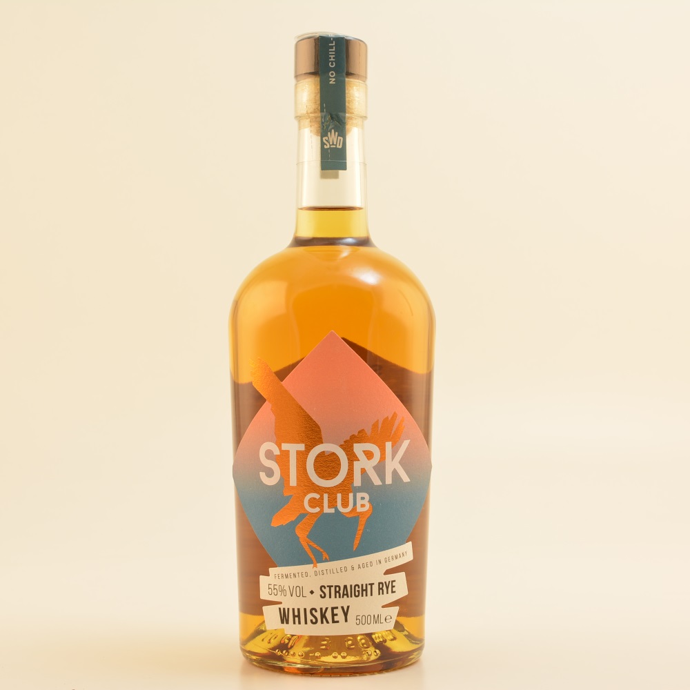 Stork Club Straight Rye Full Proof Whiskey 55% 0,5l